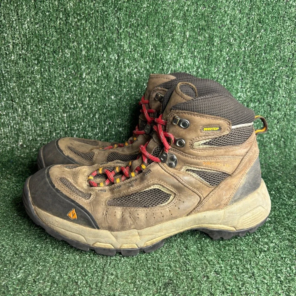 Vasque Breeze 2.0 Mid Gore-Tex Waterproof Hiking Boots Brown Men Size 11.5W Wide